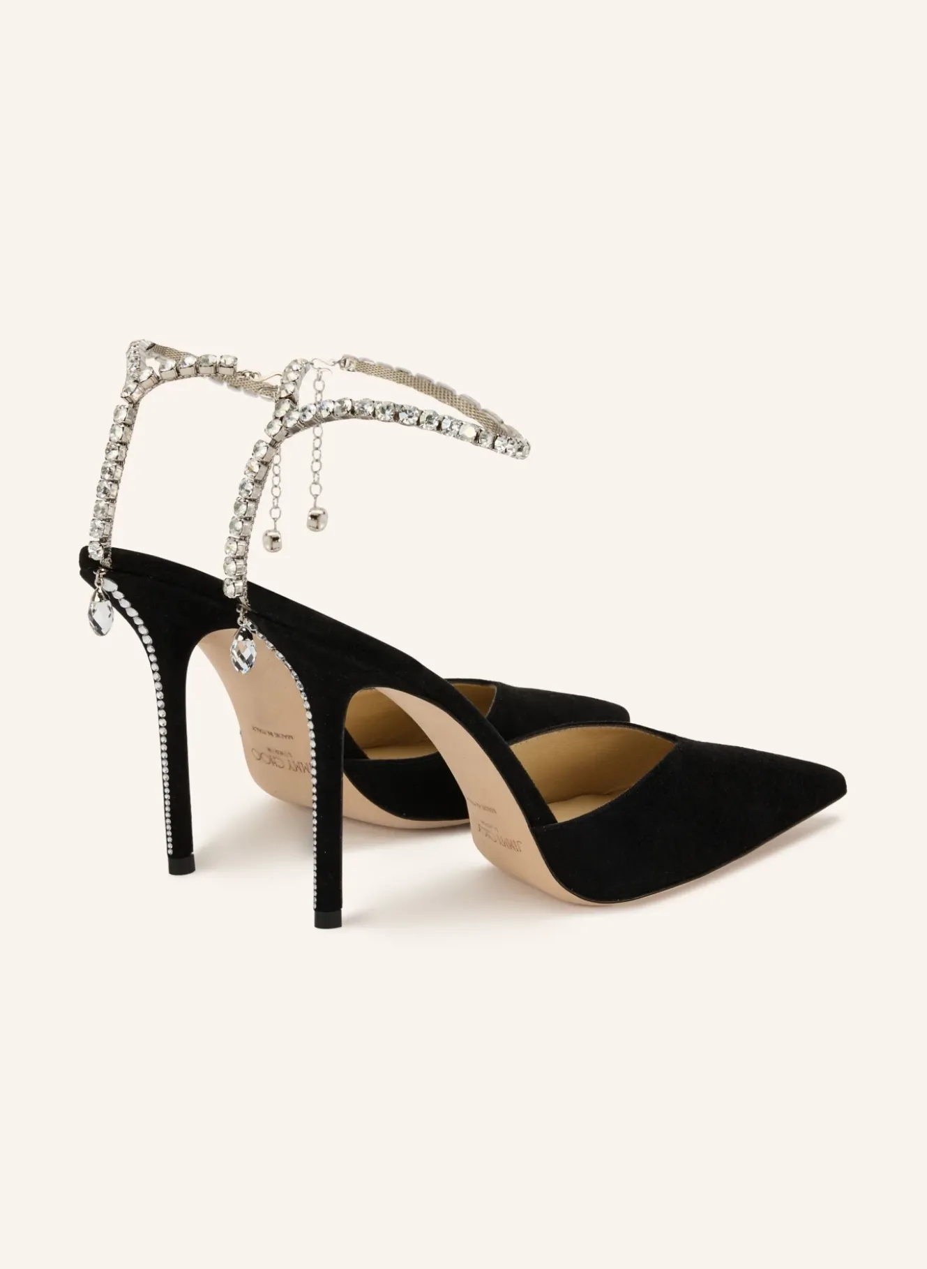 Slingpumps SADEA mit Schmucksteinen