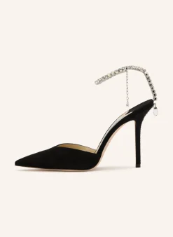 Slingpumps SADEA mit Schmucksteinen