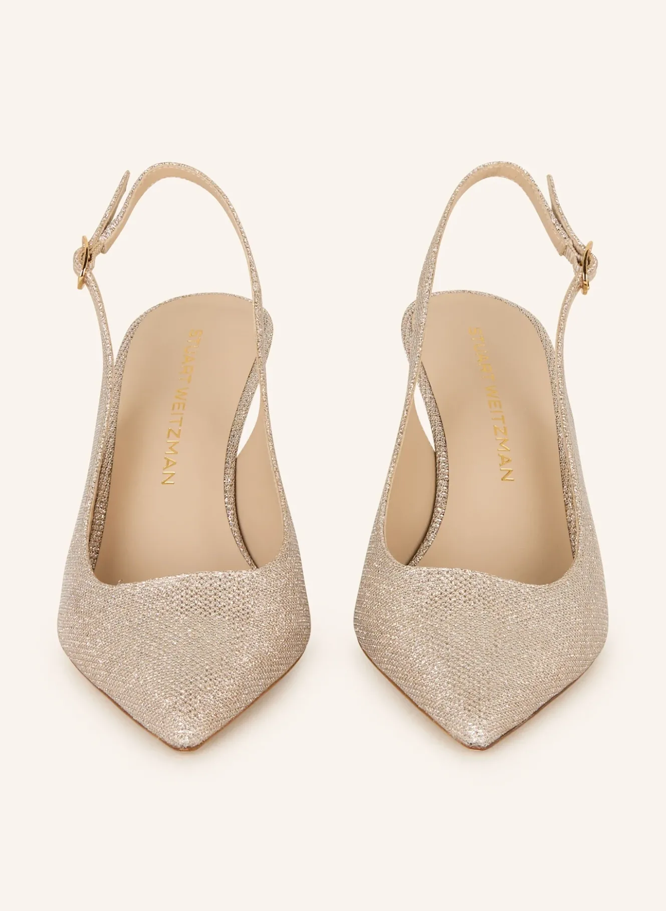 Slingpumps STUART POWER mit Schmucksteinbesatz