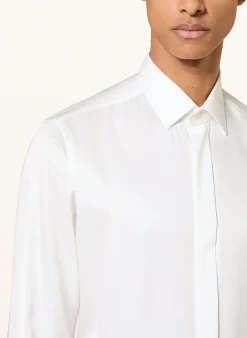 Smoking-Hemd tailored fit mit Umschlagmanschette