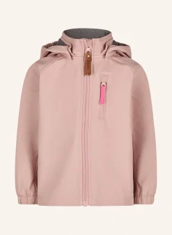 Softshelljacke mit Kapuze