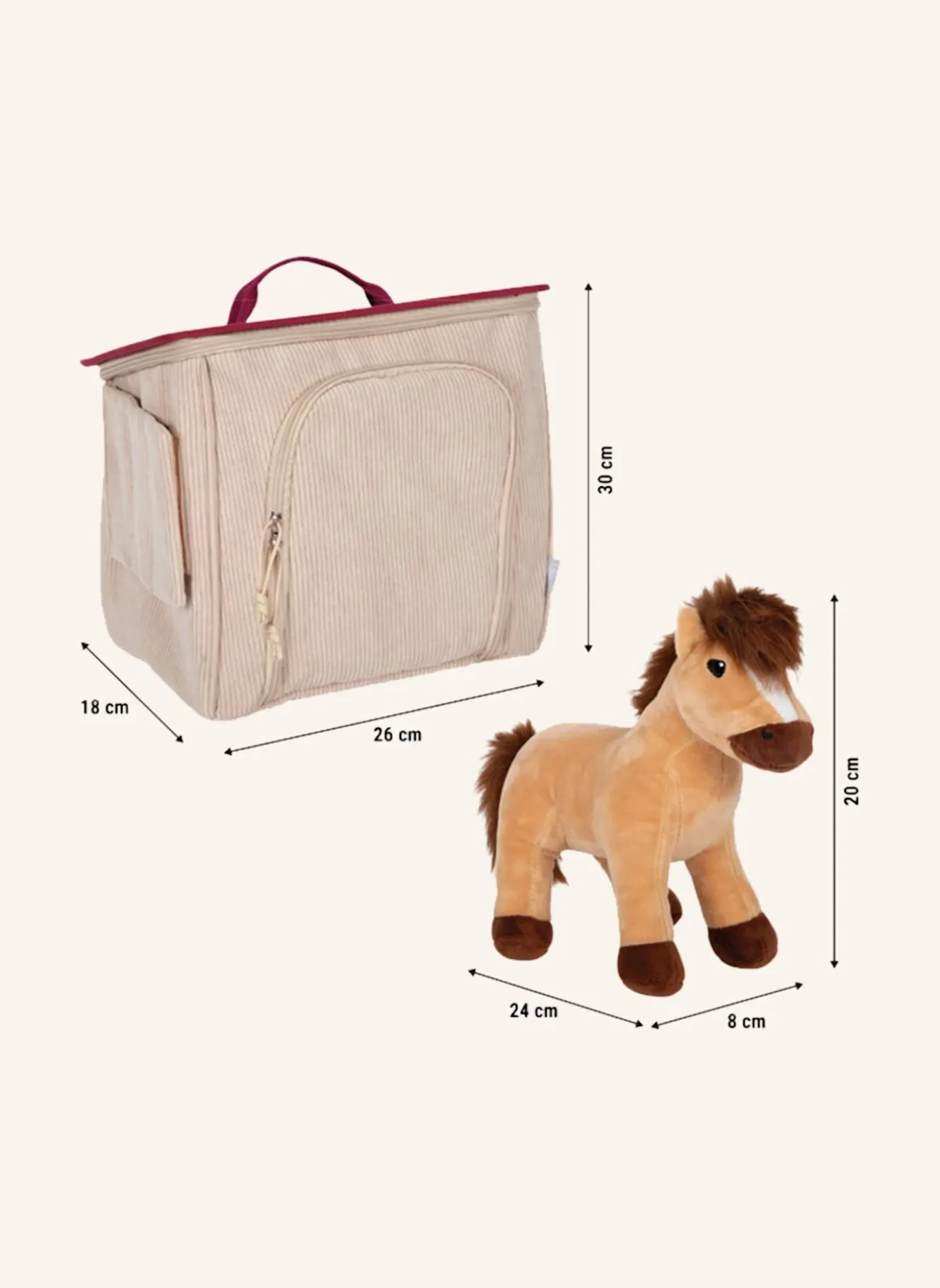 Spielset Pferd mit Stall