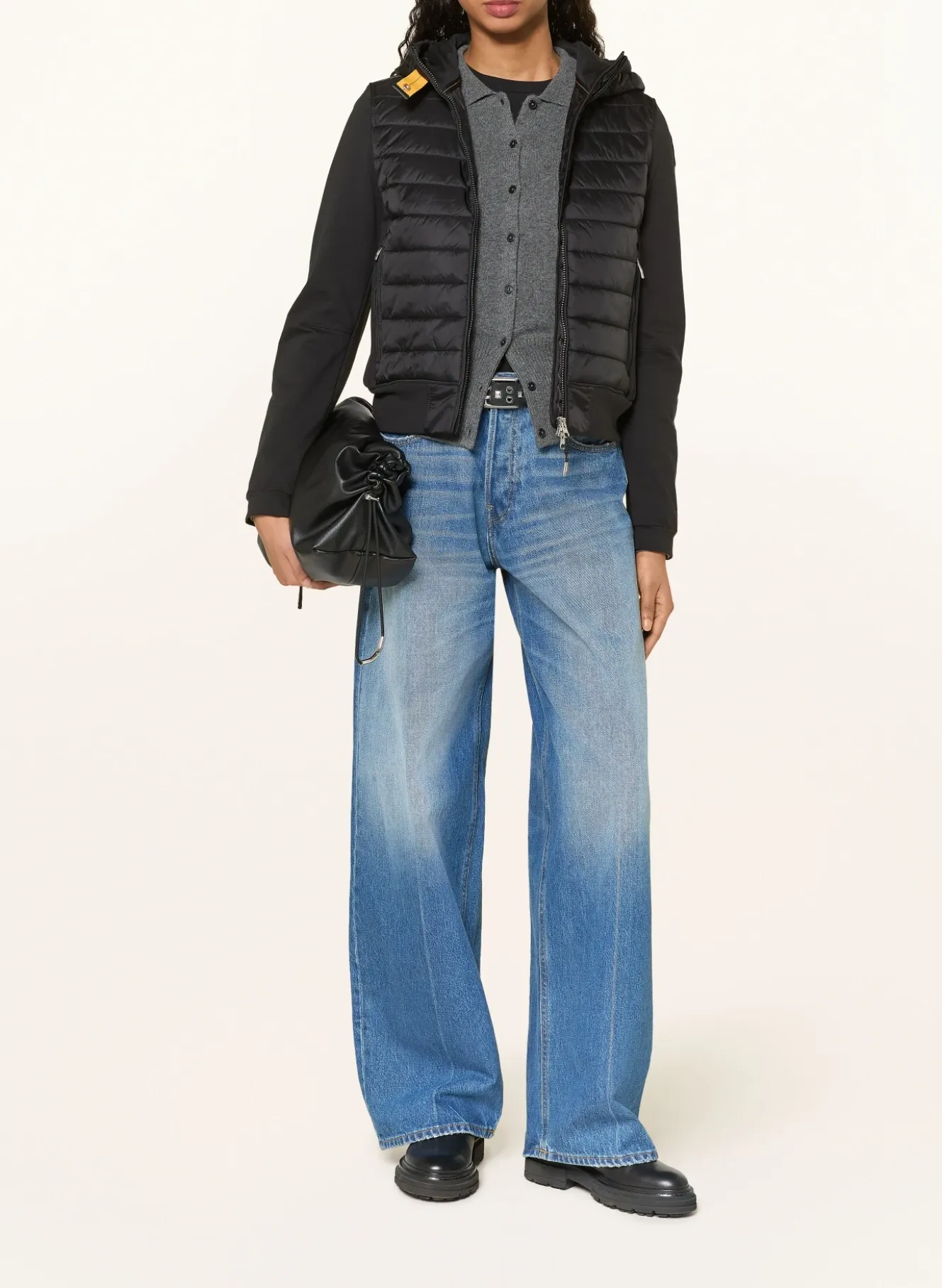 Steppjacke CAELIE im Materialmix