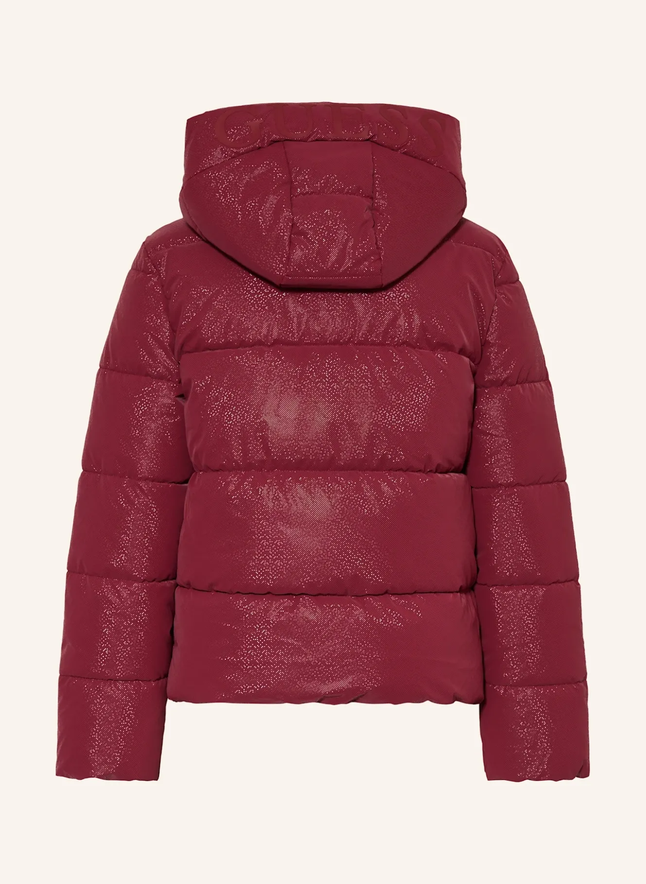 Steppjacke mit abnehmbarer Kapuze