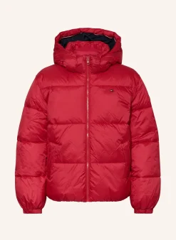 Steppjacke mit abnehmbarer Kapuze