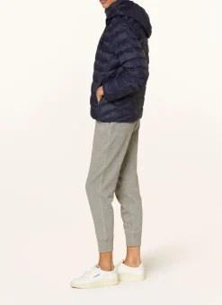 Steppjacke mit abnehmbarer Kapuze