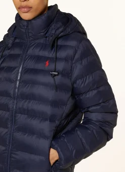 Steppjacke mit abnehmbarer Kapuze