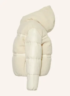 Steppjacke mit Teddyfell