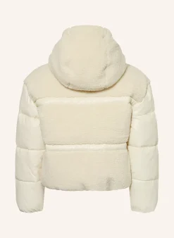 Steppjacke mit Teddyfell