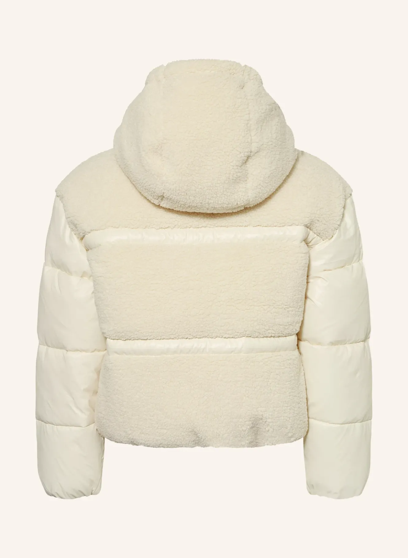 Steppjacke mit Teddyfell