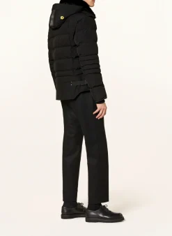 Steppjacke STARSTREAM mit abnehmbarer Kapuze und Kunstfellbesatz
