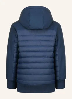 Steppjacke TEFFER im Materialmix