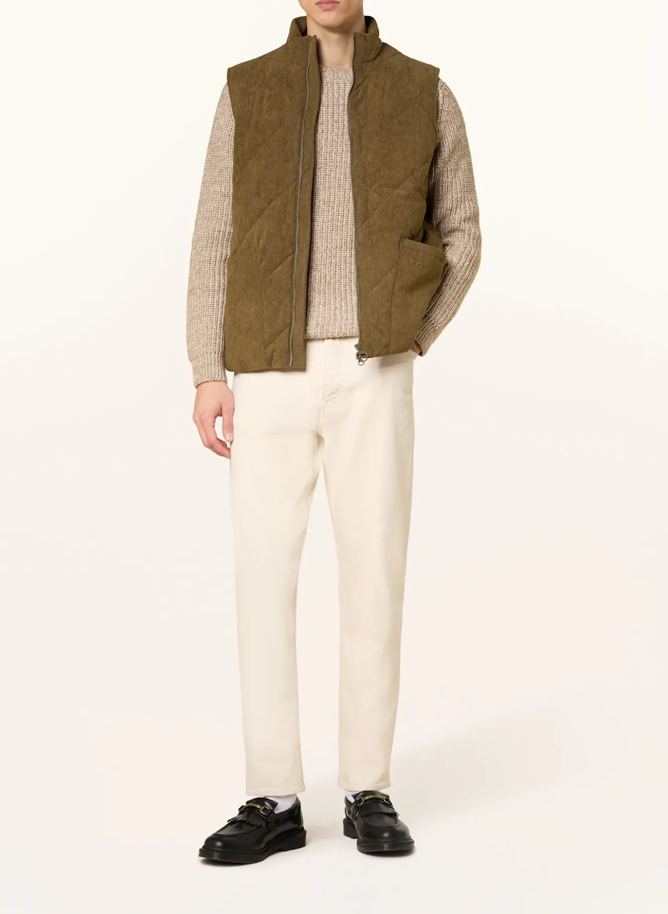 Steppweste LIDDESDALE aus Cord