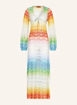 Strandkleid mit Glitzergarn