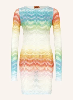 Strandkleid mit Glitzergarn