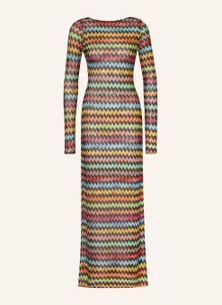 Strandkleid mit Glitzergarn