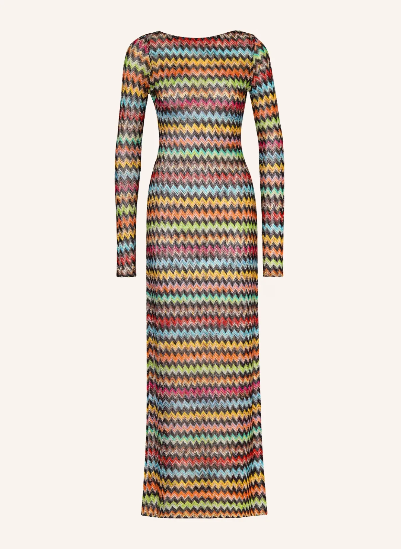Strandkleid mit Glitzergarn