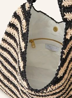Strandtasche RAFFIA STRIPE