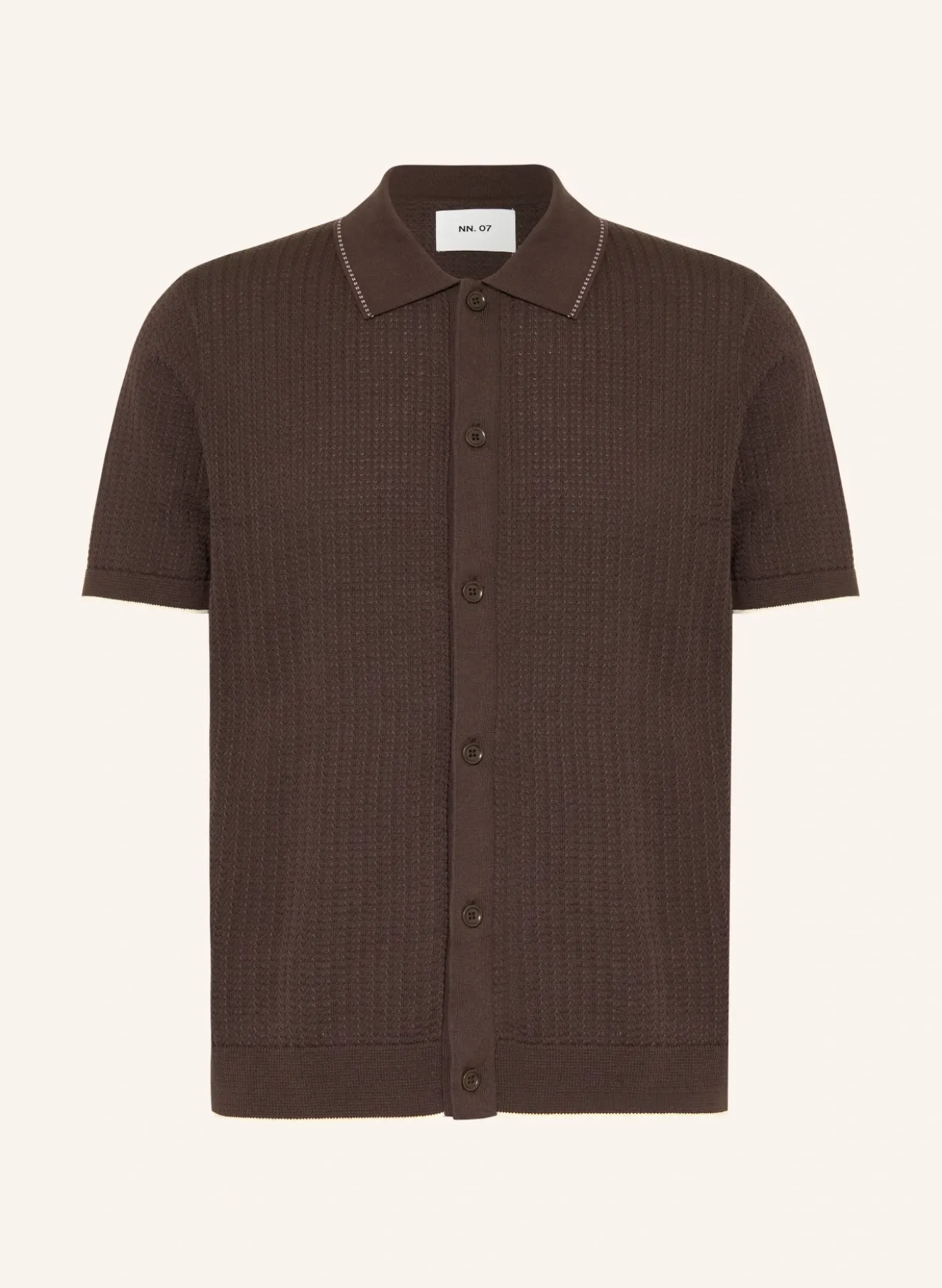 Strickhemd NALO Regular Fit