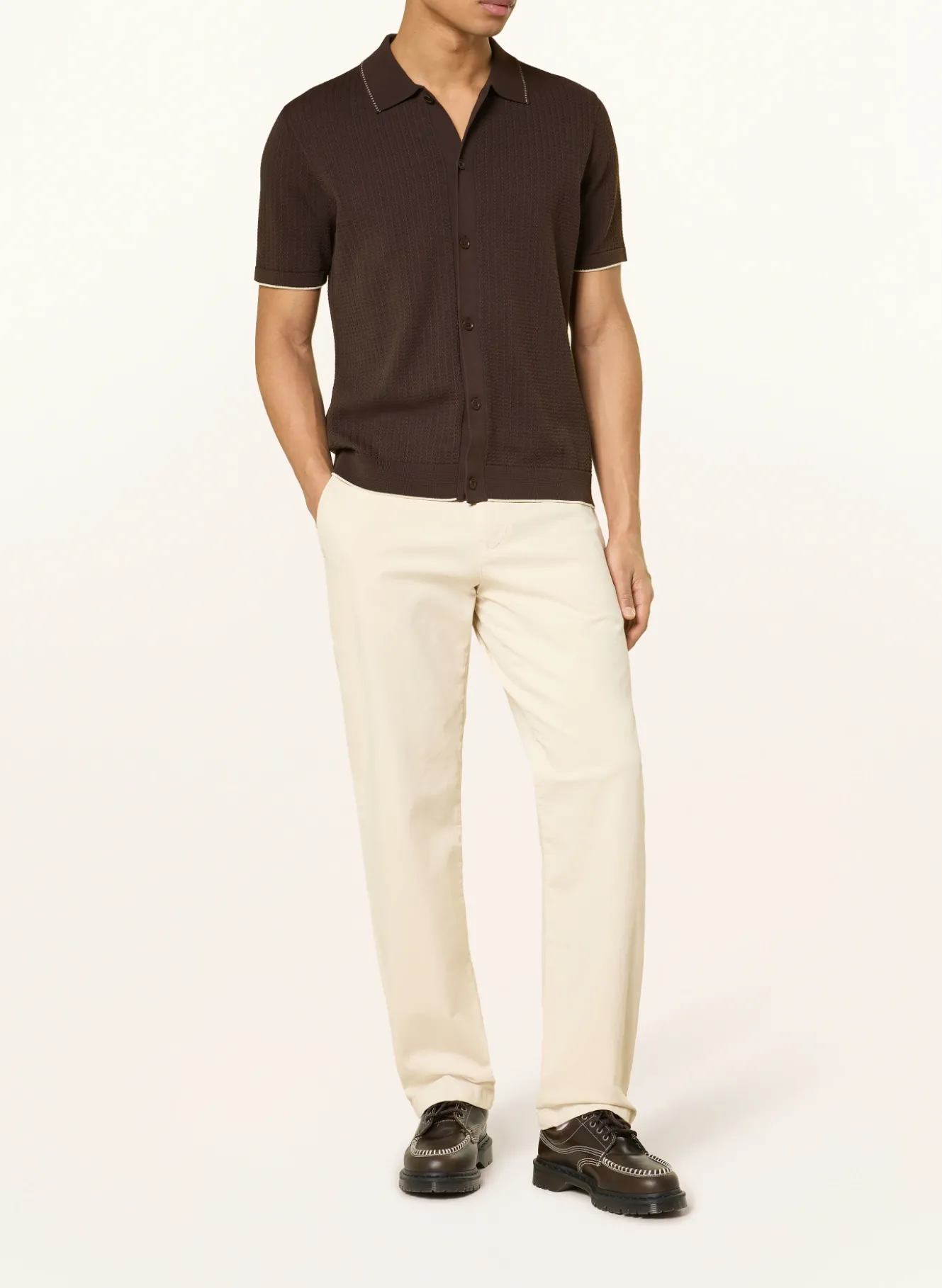 Strickhemd NALO Regular Fit