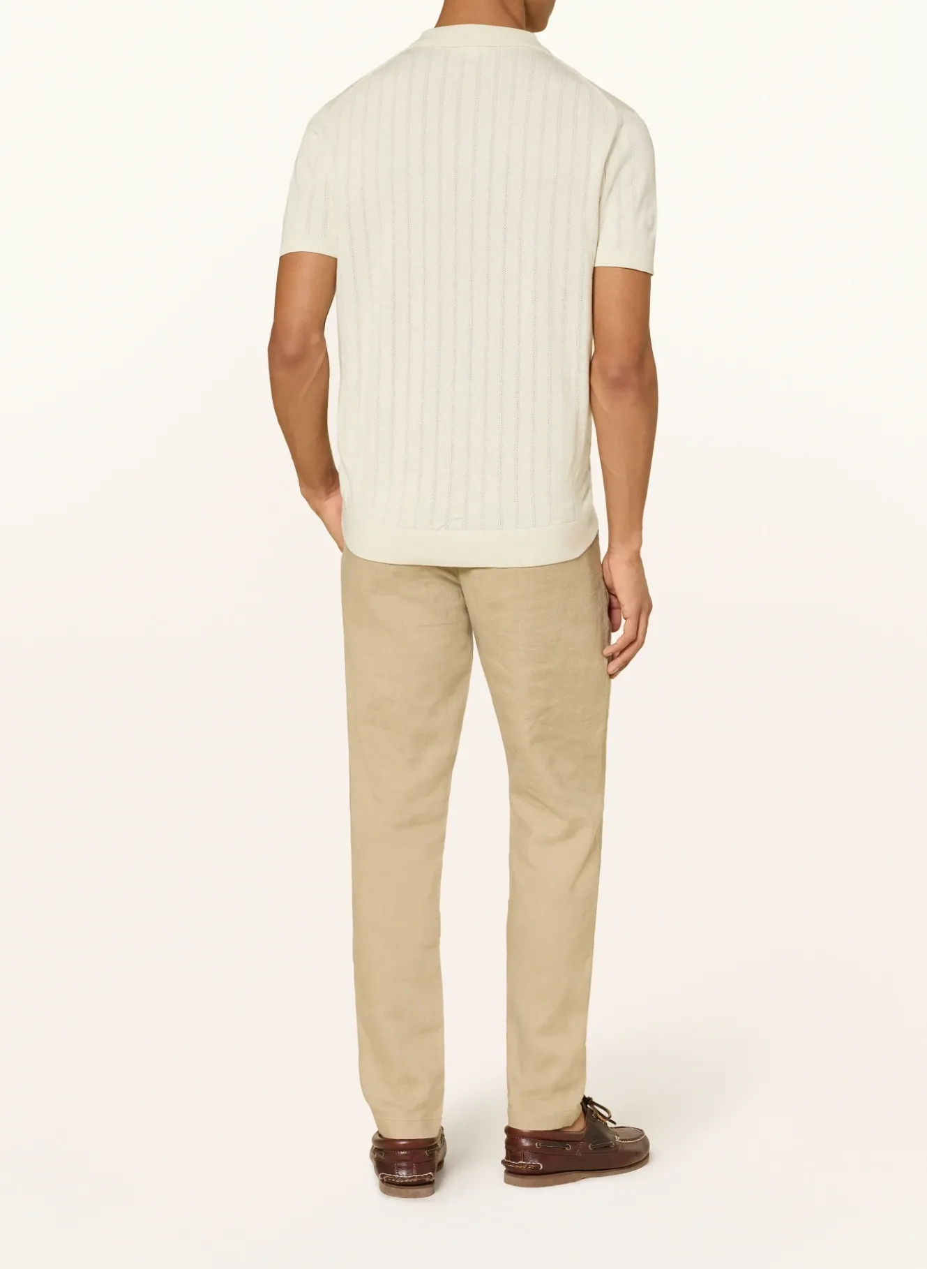 Strickhemd Slim Fit