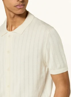 Strickhemd Slim Fit