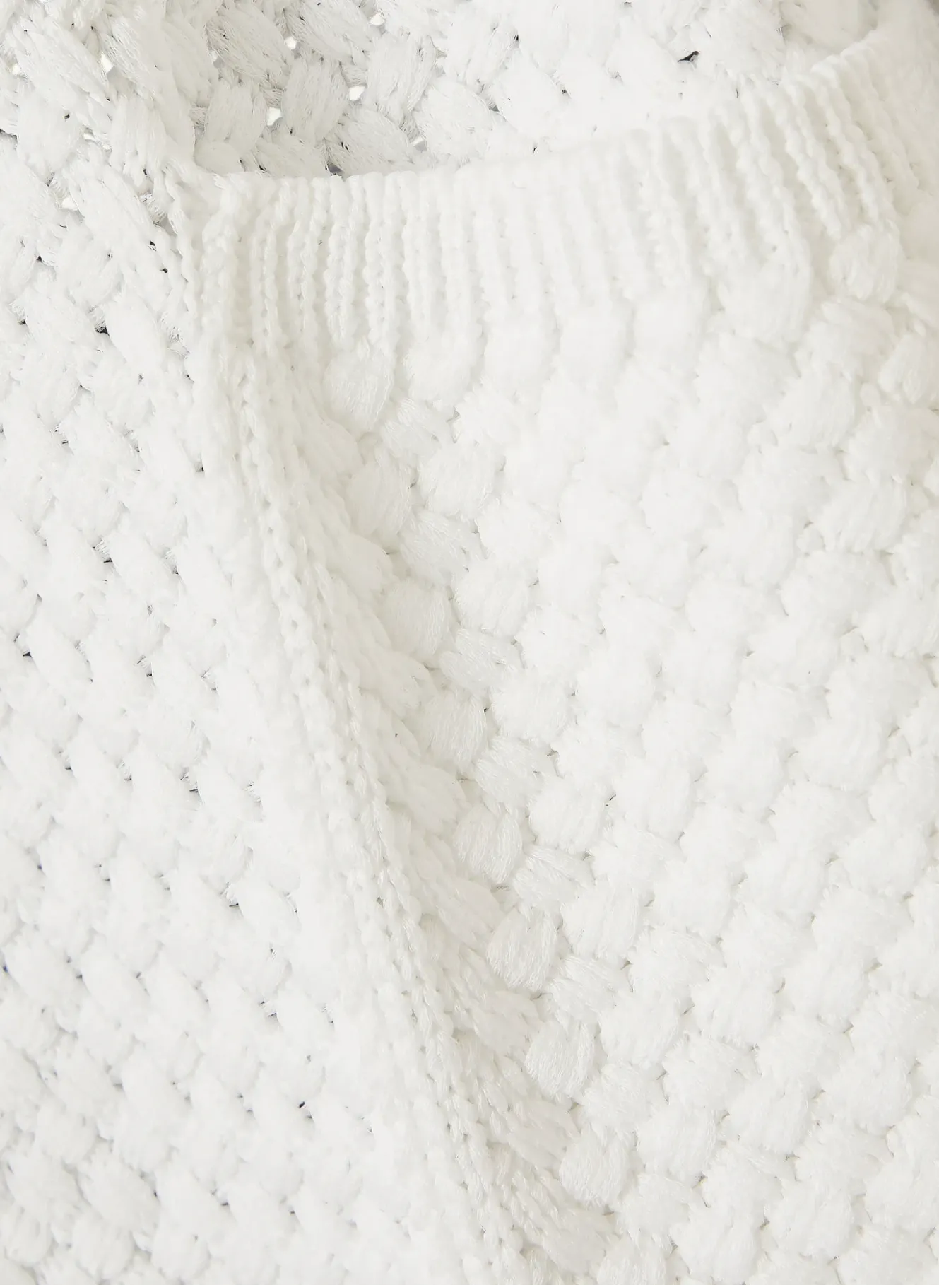 Strickhülle mit 3/4-Arm