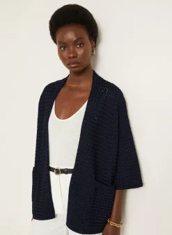 Strickhülle mit 3/4-Arm