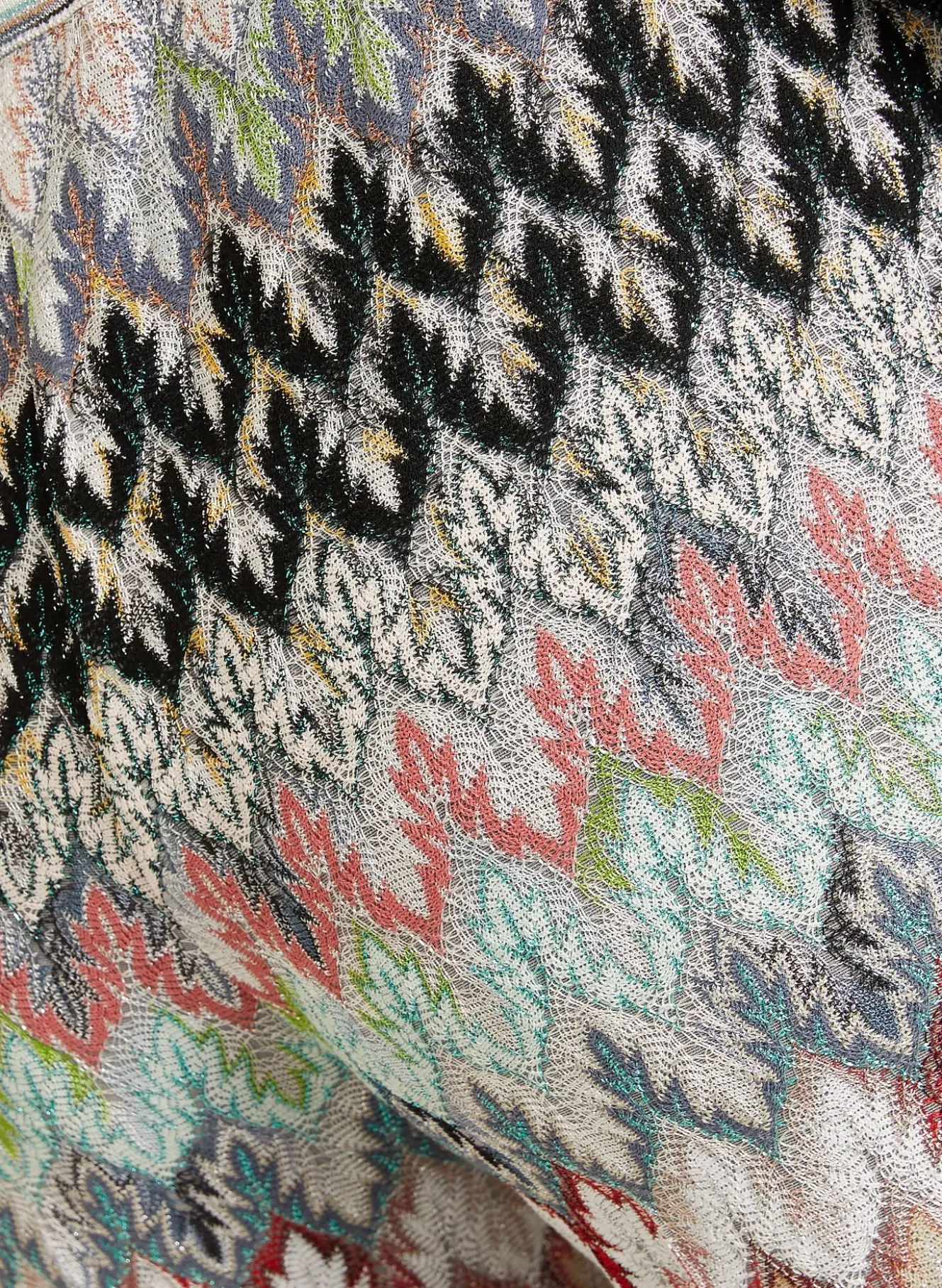 Strickhose mit Glitzergarn