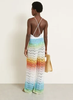 Strickhose mit Glitzergarn