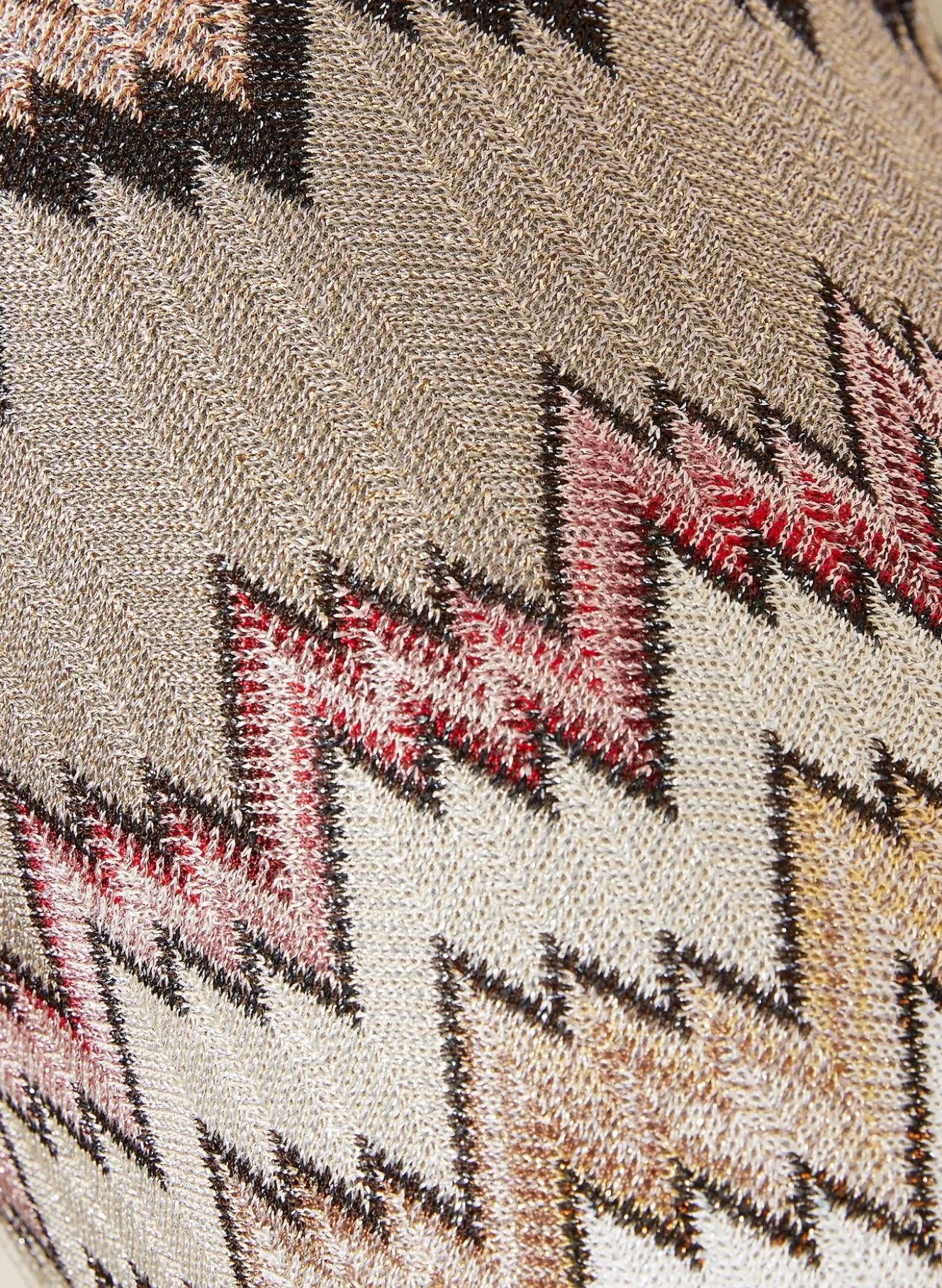 Strickhose mit Glitzergarn