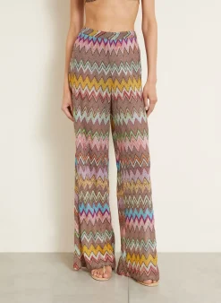 Strickhose mit Glitzergarn