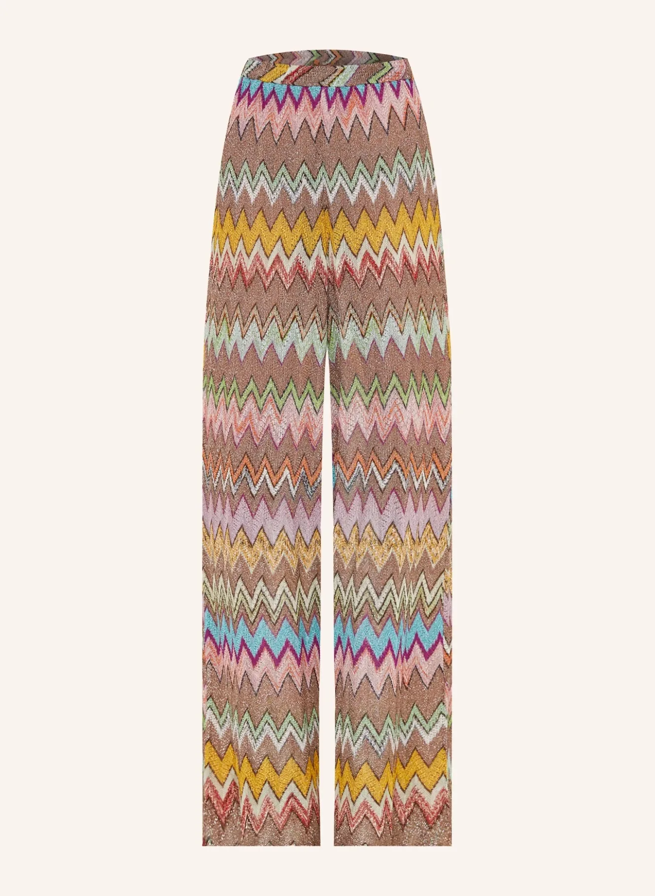 Strickhose mit Glitzergarn