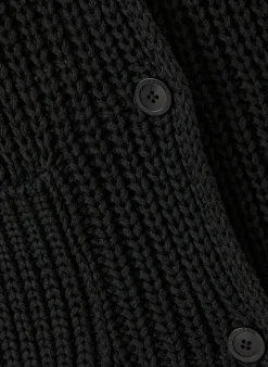 Strickjacke ALIVA mit Seide und Leinen