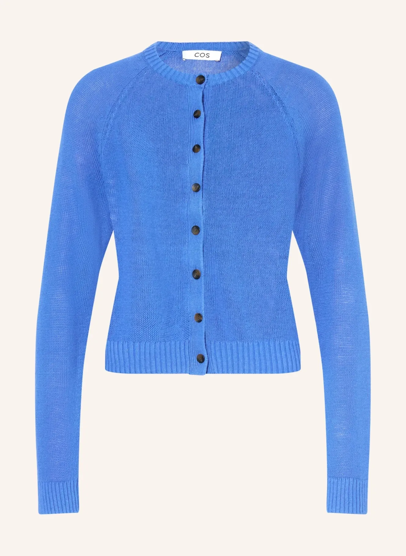 Strickjacke aus Leinen