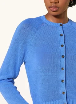 Strickjacke aus Leinen