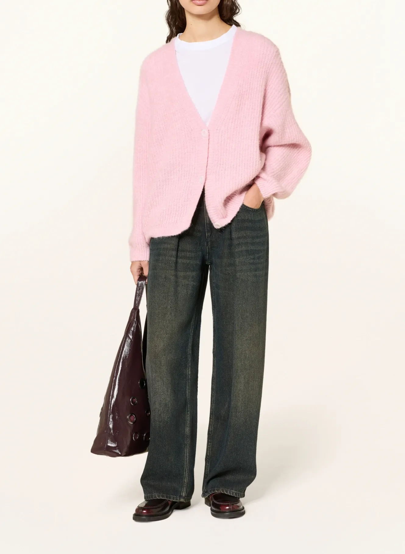 Strickjacke EAST mit Alpaka