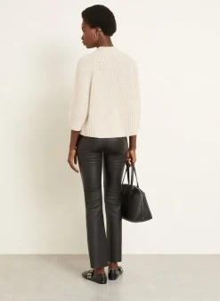 Strickjacke FALLOU aus Cashmere mit 3/4-Arm