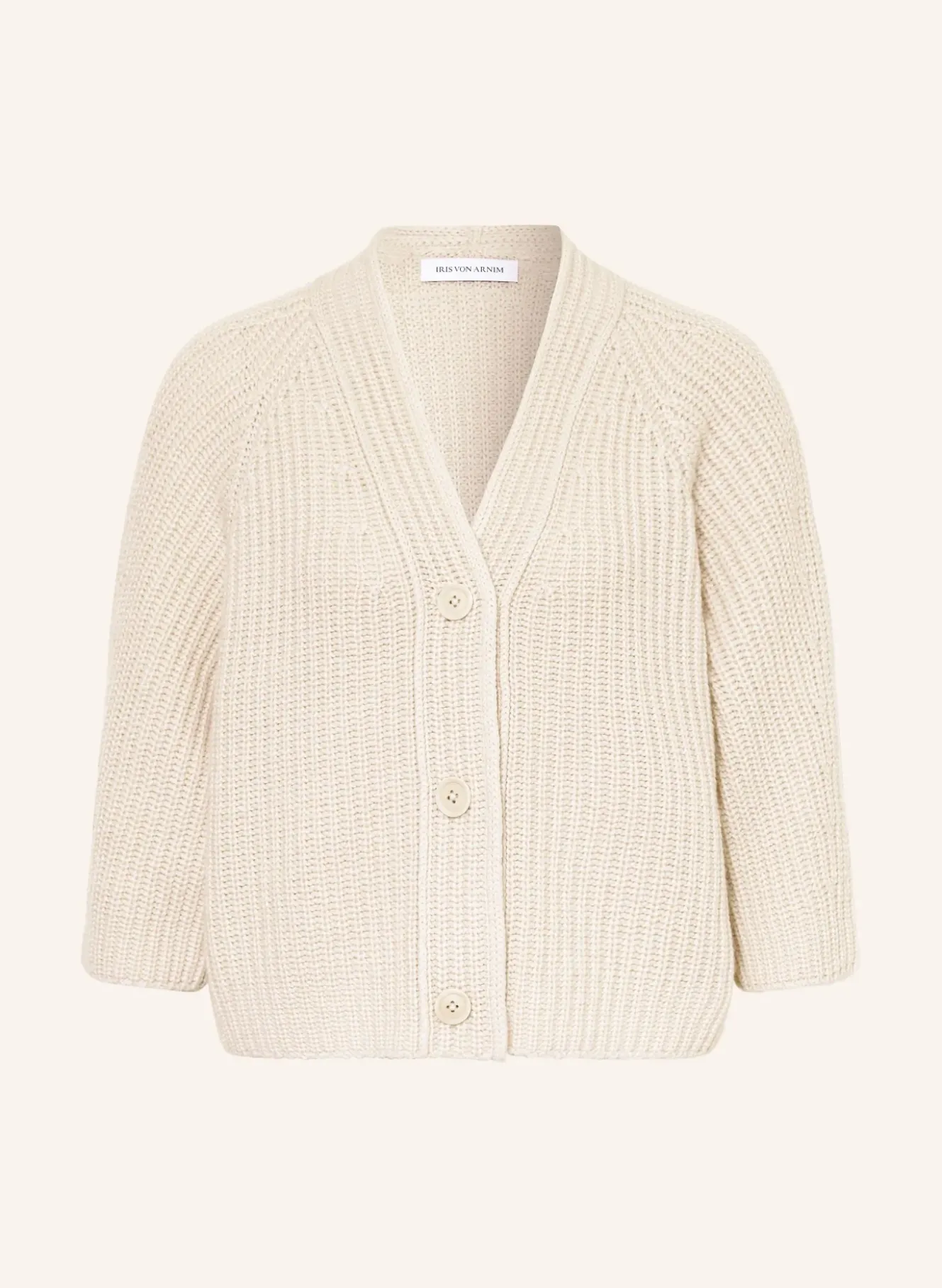 Strickjacke FALLOU aus Cashmere mit 3/4-Arm