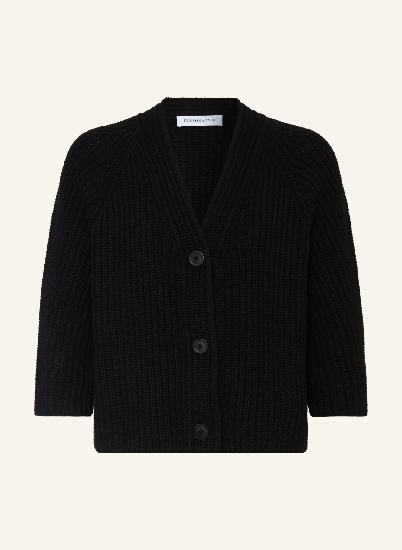 Strickjacke FALLOU aus Cashmere mit 3/4-Arm