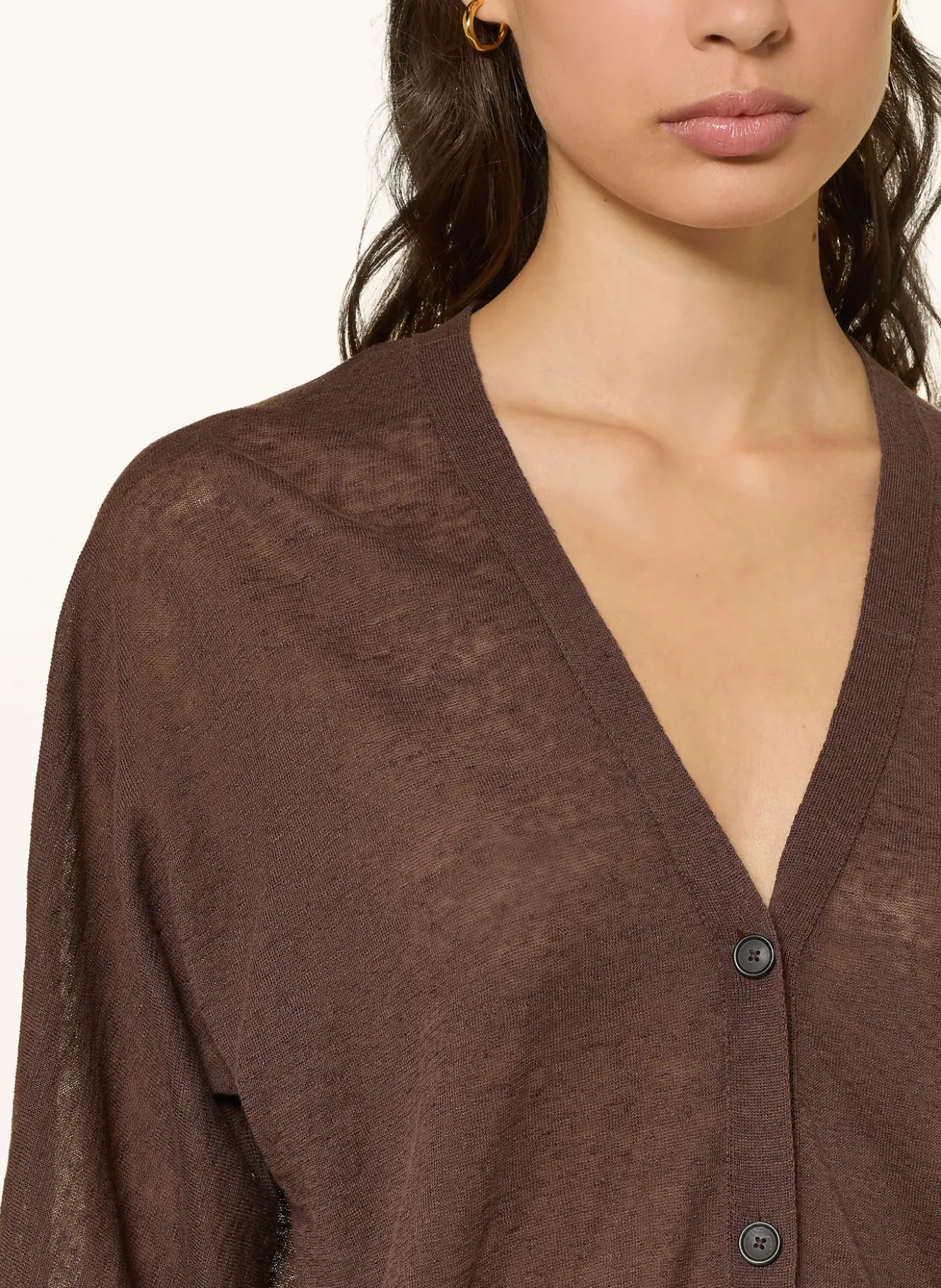 Strickjacke FARCISOX aus Leinen