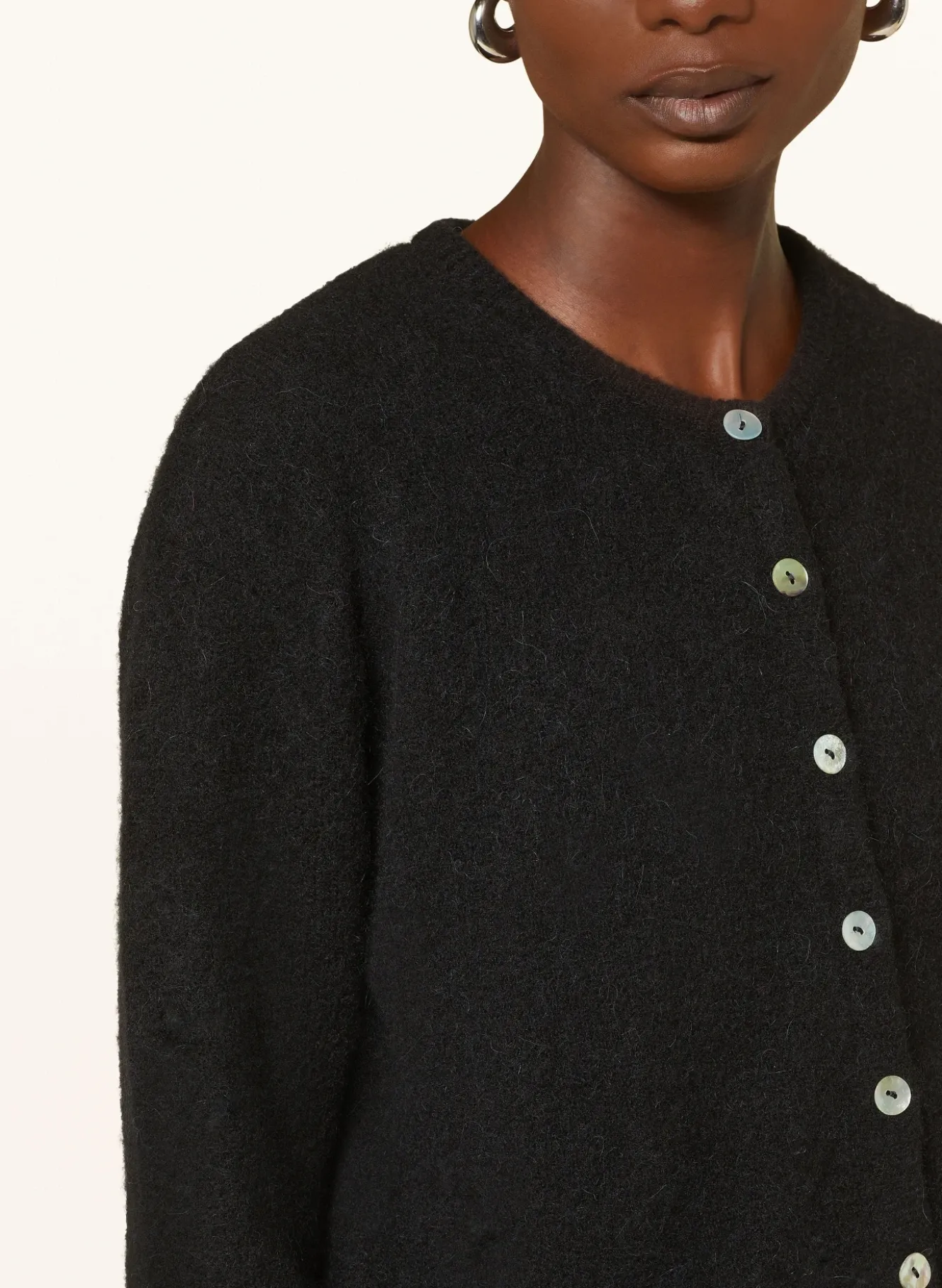 Strickjacke mit Alpaka