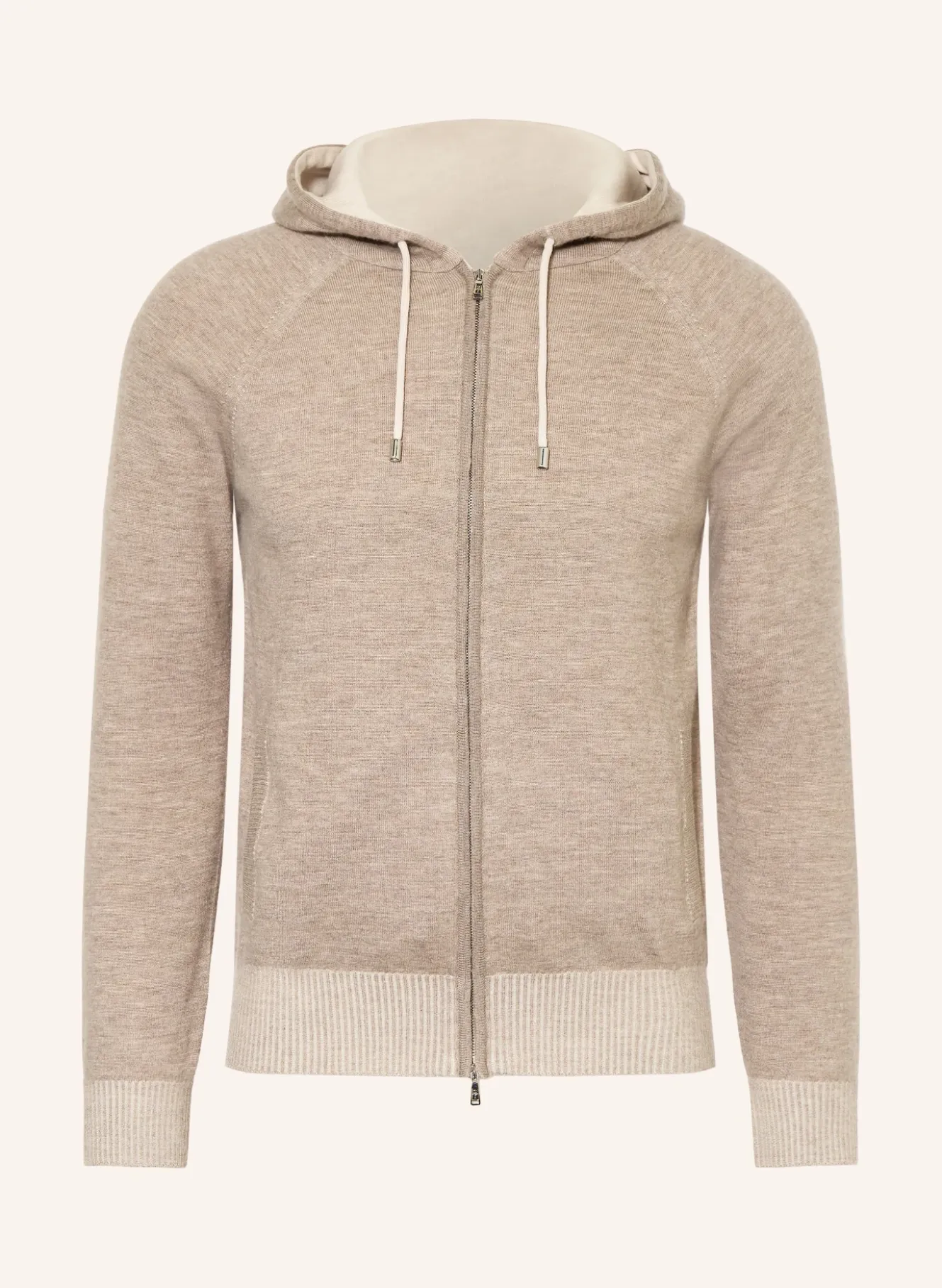 Strickjacke mit Cashmere