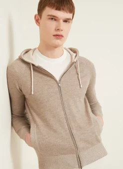 Strickjacke mit Cashmere
