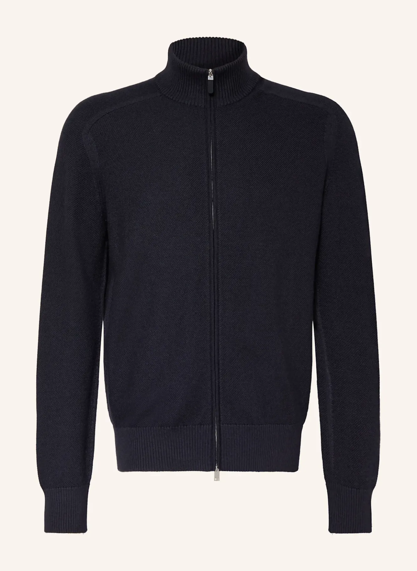 Strickjacke mit Seide
