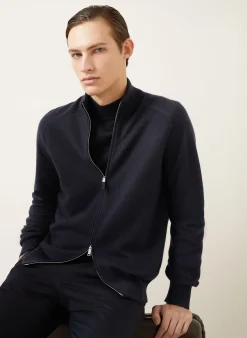 Strickjacke mit Seide