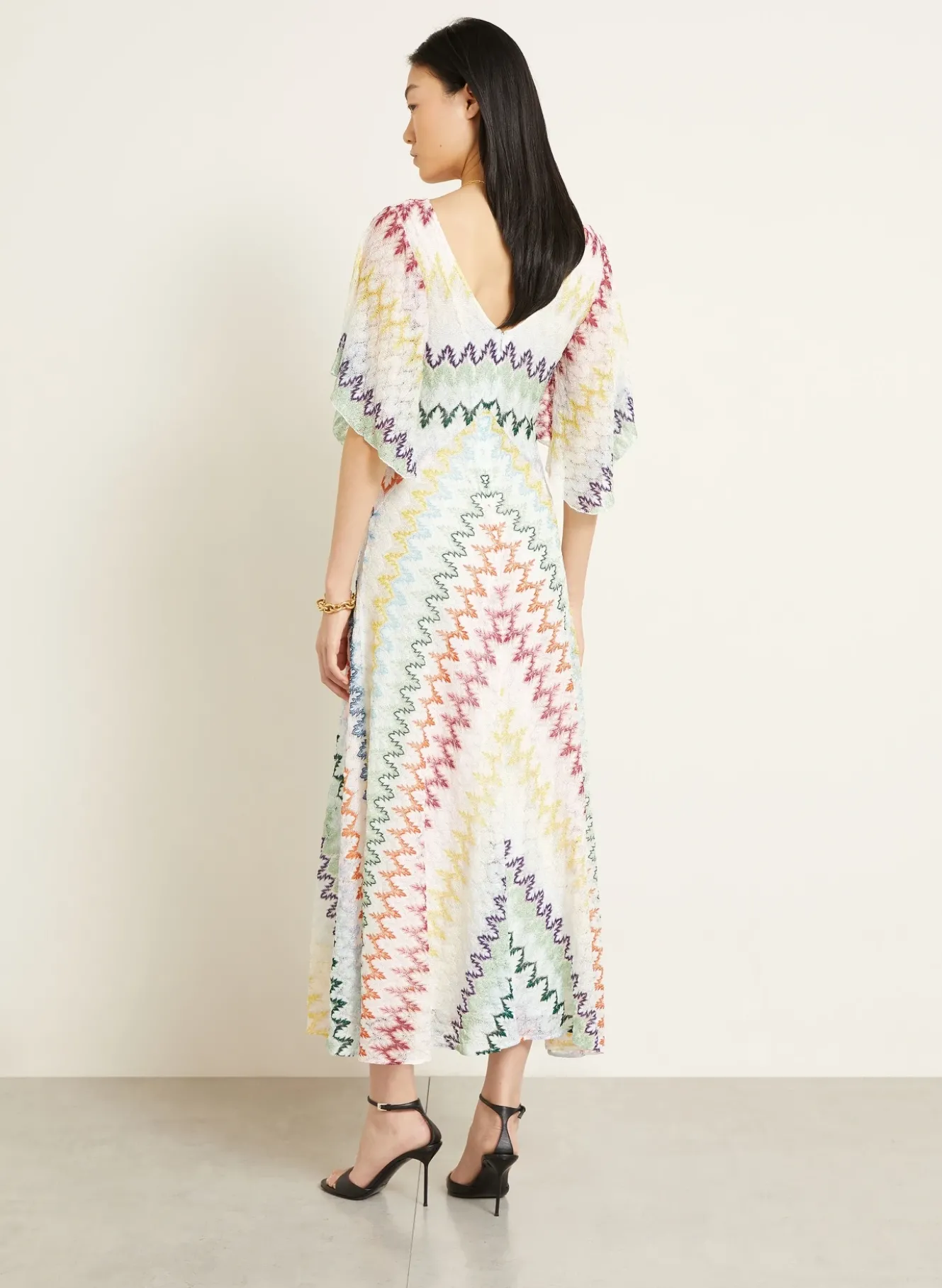 Strickkleid mit Glitzergarn