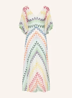 Strickkleid mit Glitzergarn