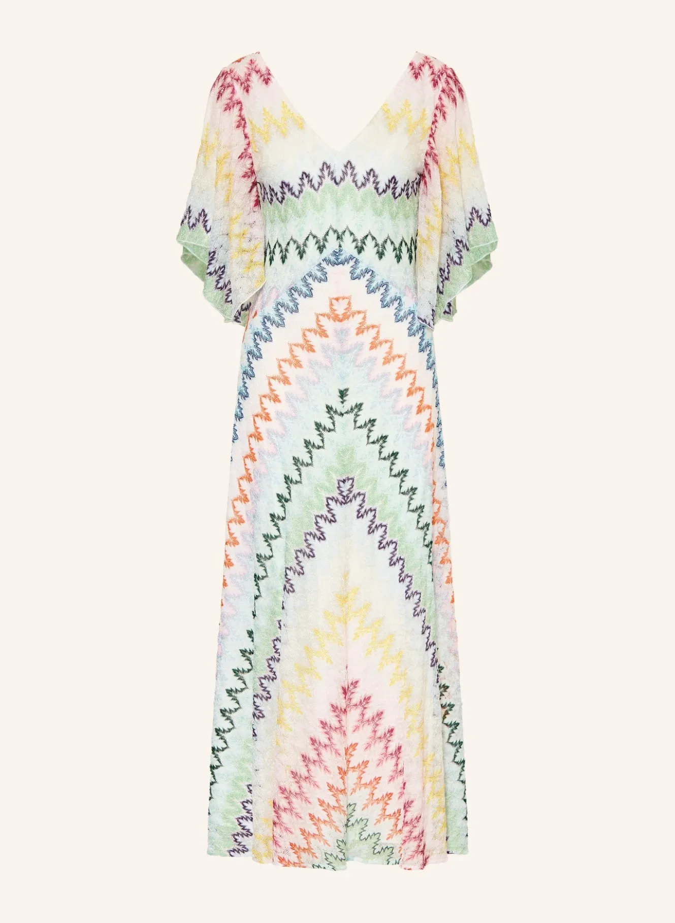 Strickkleid mit Glitzergarn