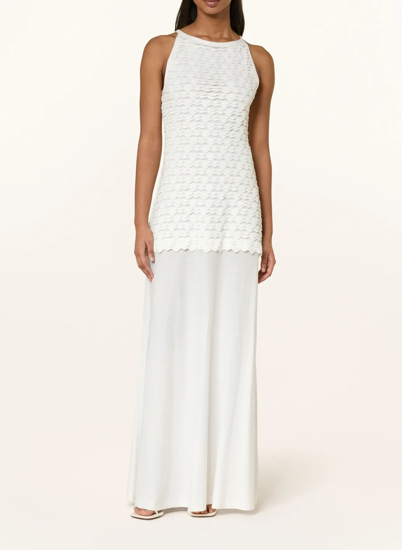 Strickkleid mit Glitzergarn